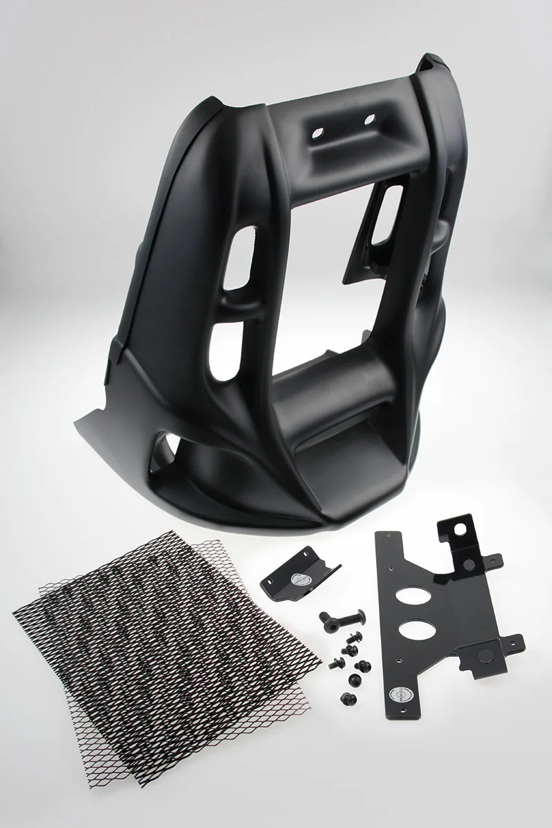 Radiator cover RACING (suitable for Harley-Davidson models: Breakout up to 2017)