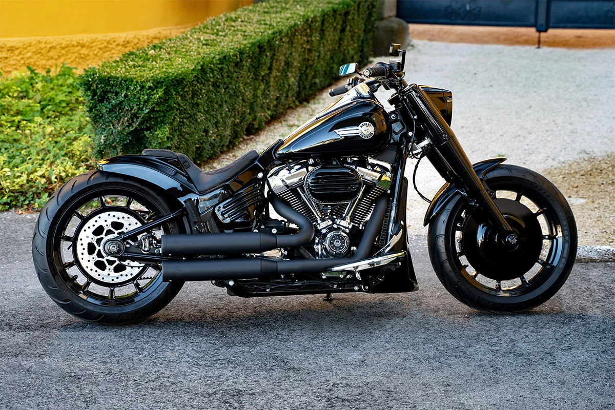 Front spoiler CUSTOM (suitable for Harley-Davidson models: Softail from 2018)