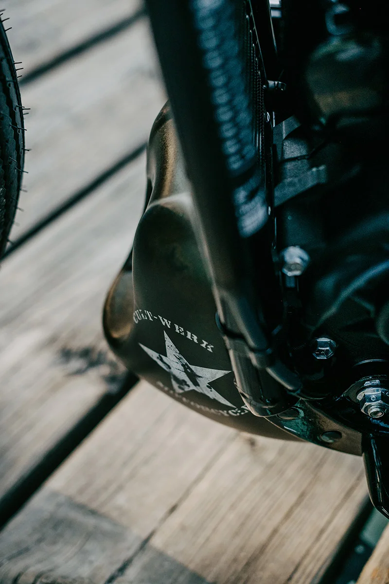 Front spoiler BOBBER (suitable for Harley-Davidson models: Softail from 2018)