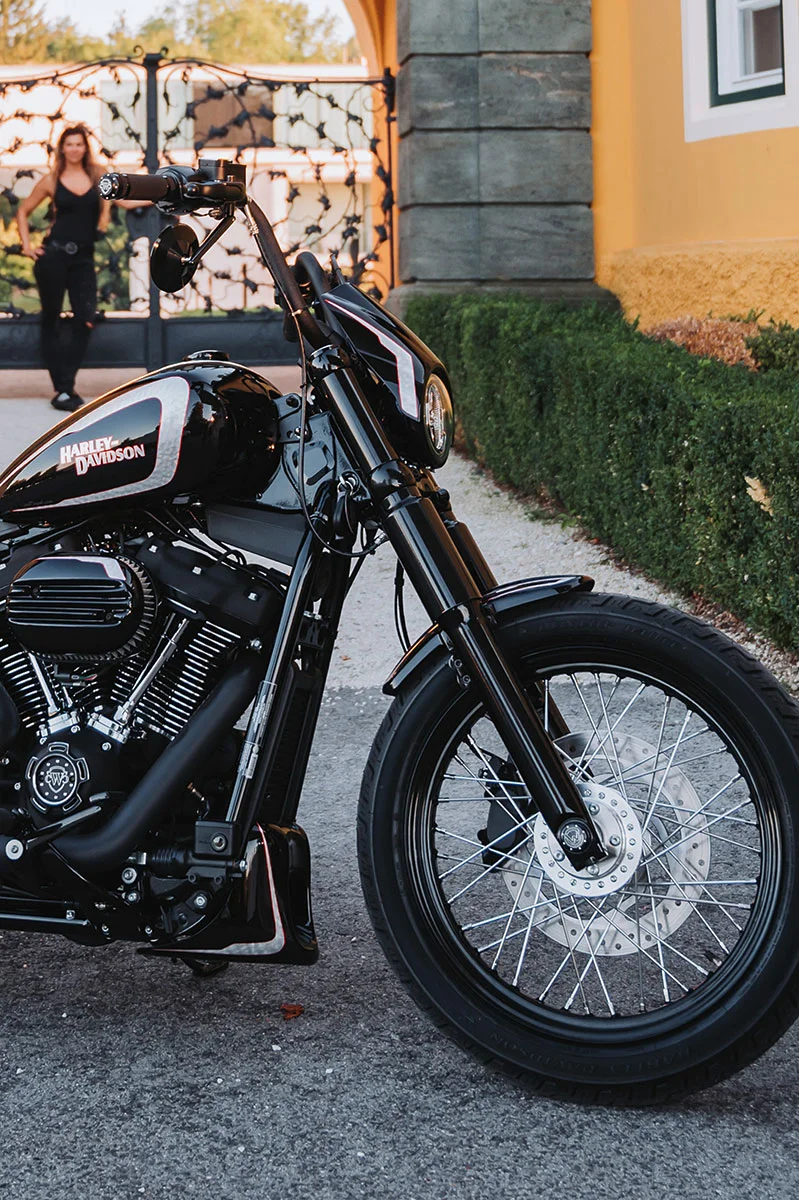 Front spoiler BOBBER (suitable for Harley-Davidson models: Softail from 2018)