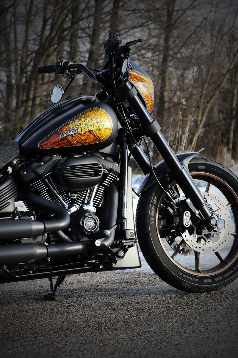 Speedometer offset kit (suitable for Harley-Davidson models: Low Rider S from 2018 to 2021)