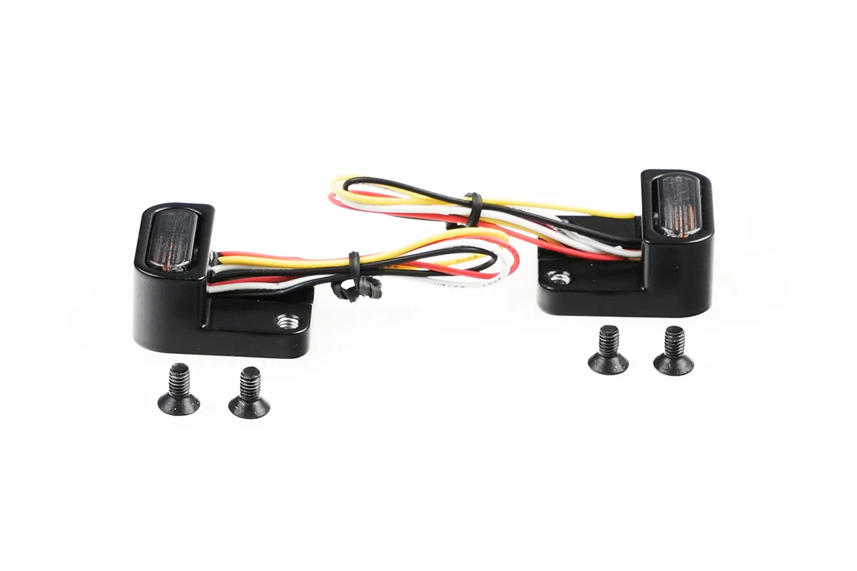 Lighting Units 3in1 incl. Holder milled (suitable for Central License Plate Holder)