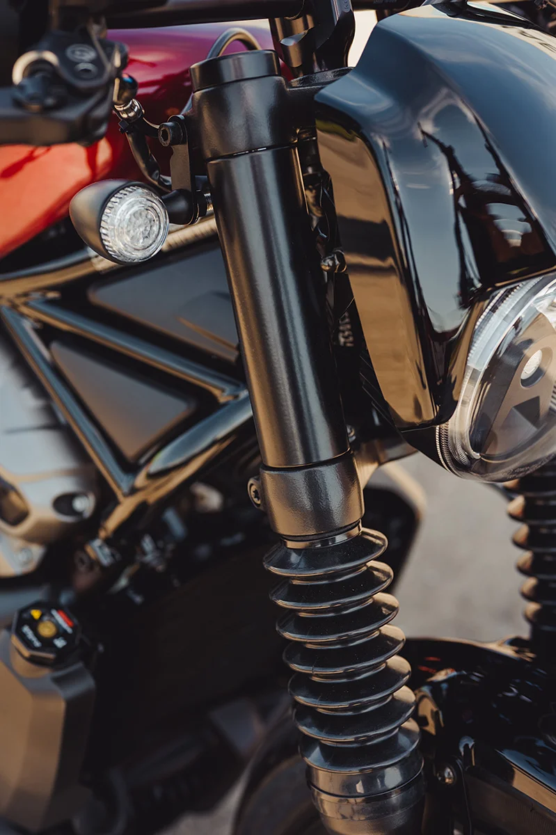 Front indicator holder (suitable for Harley-Davidson models: Nightster from 2022)