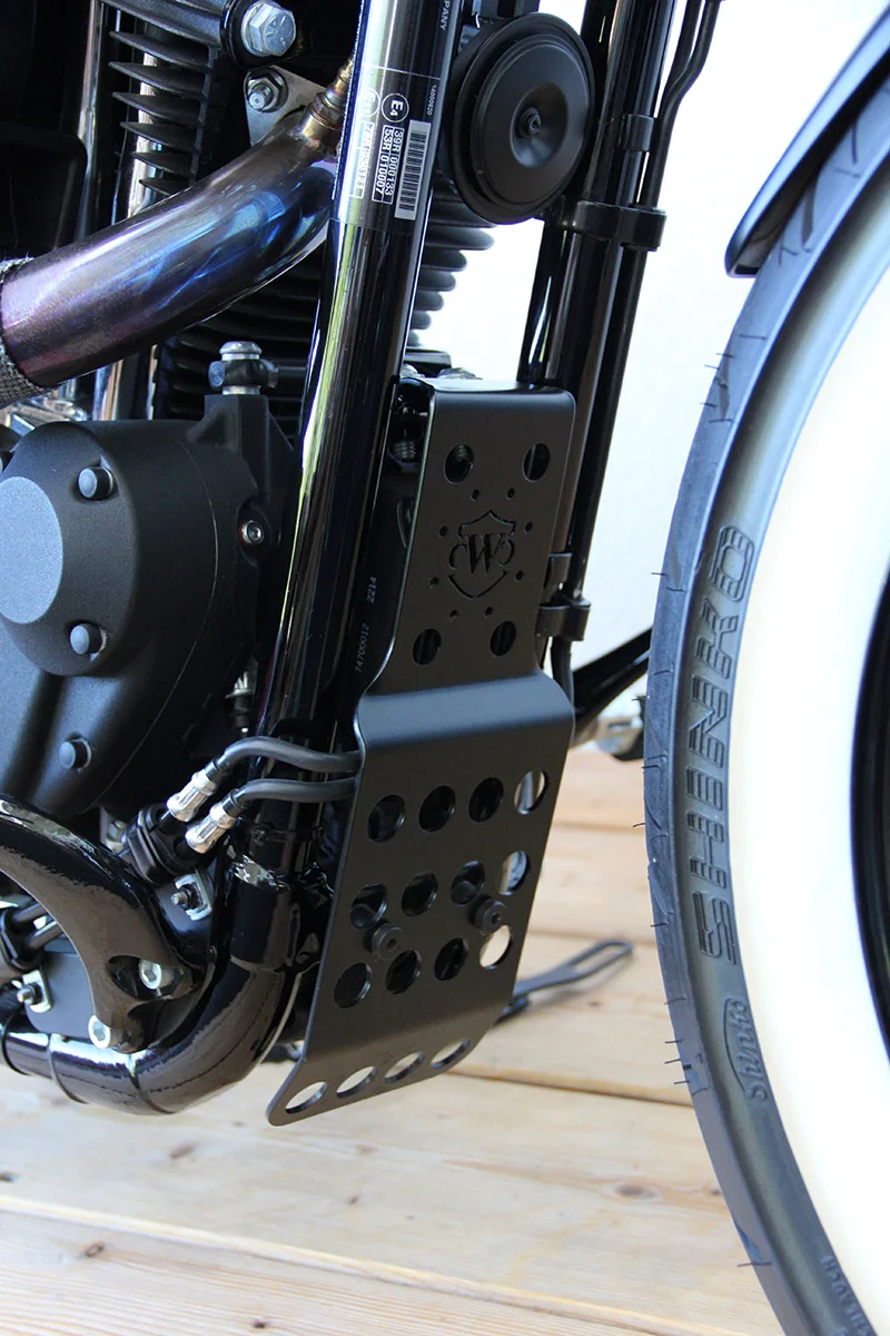 Front spoiler OLD SCHOOL (suitable for Harley-Davidson models: all Sportster)