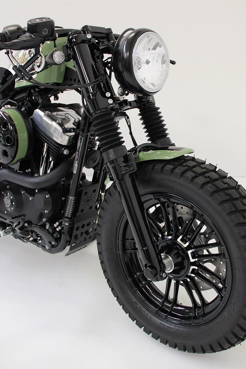 Front spoiler OLD SCHOOL (suitable for Harley-Davidson models: all Sportster)