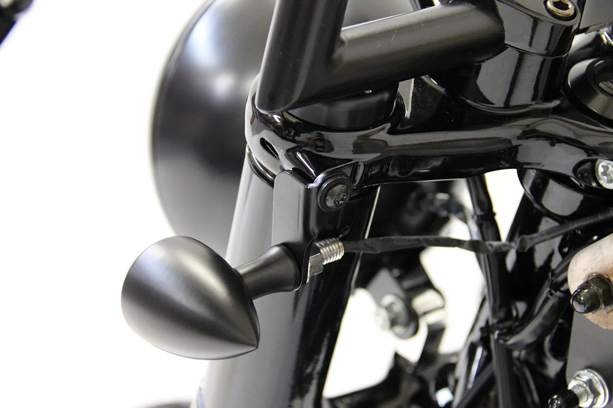 Front indicator holder (suitable for Harley-Davidson models: Sportster from 2016 to current)