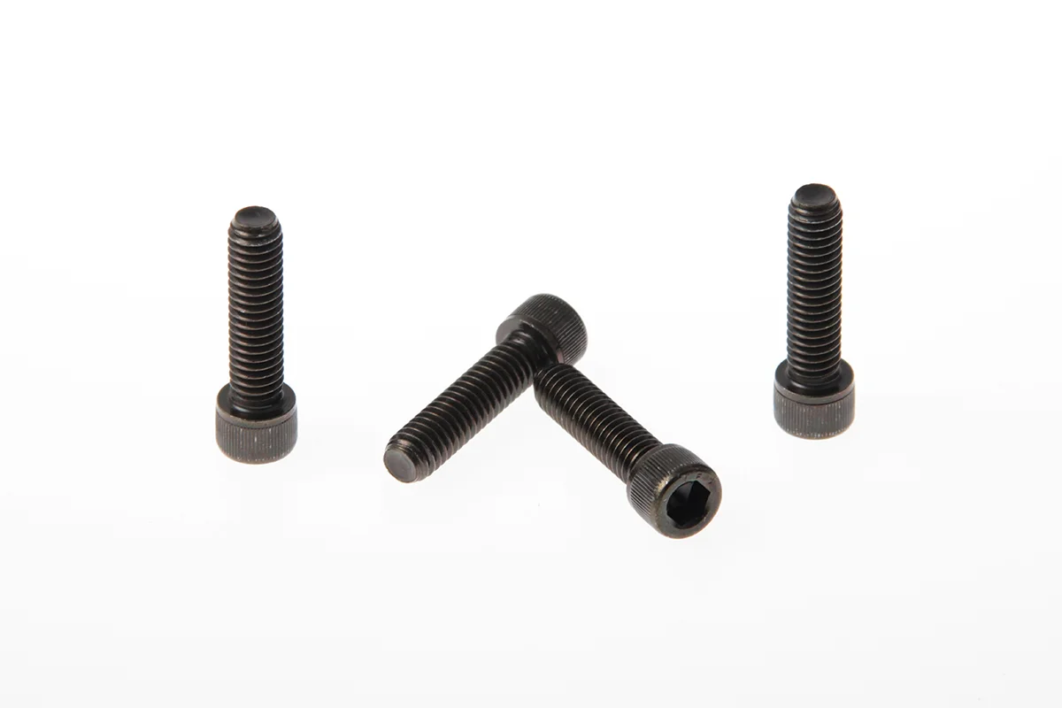 Screws handlebar clamp black (suitable for Harley-Davidson models: all Sportster)