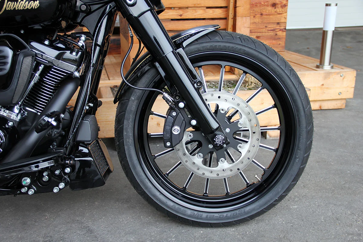 Front fender CUSTOM V2 (suitable for Harley-Davidson models: Touring from 2014)