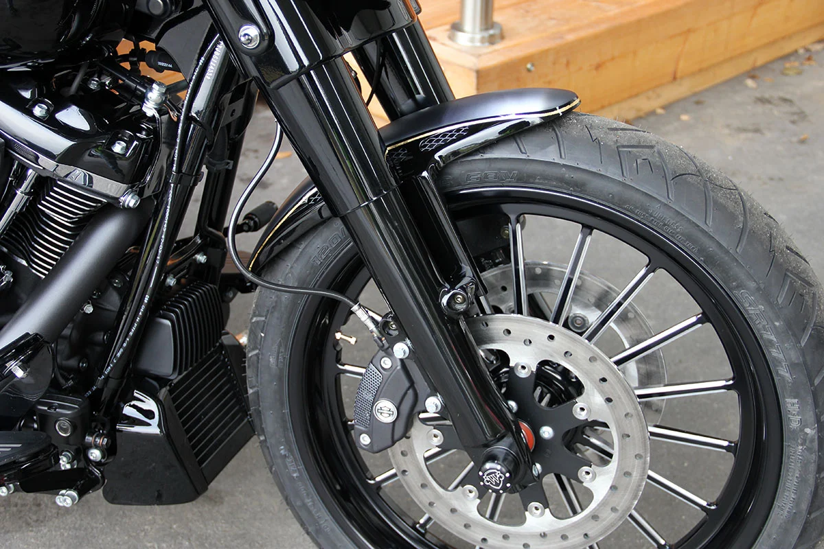 Front fender CUSTOM V2 (suitable for Harley-Davidson models: Touring from 2014)