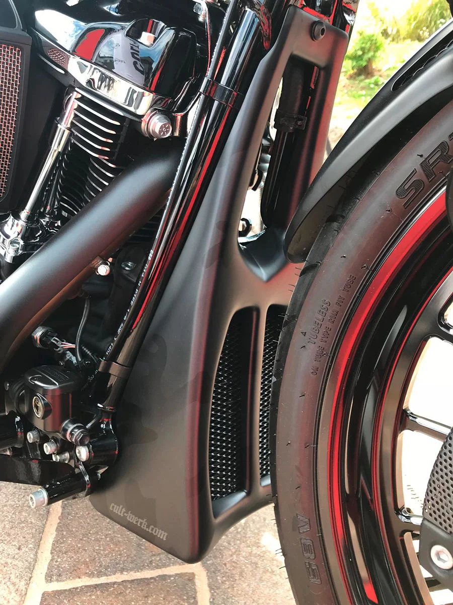 Front spoiler CUSTOM (suitable for Harley-Davidson models: Touring from 2017, without crash bar)