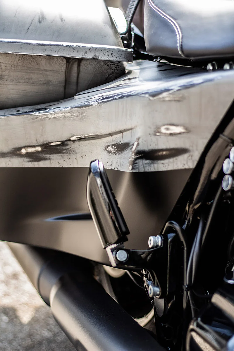 Side cover set CUSTOM (suitable for Harley-Davidson models: Touring from 2009)