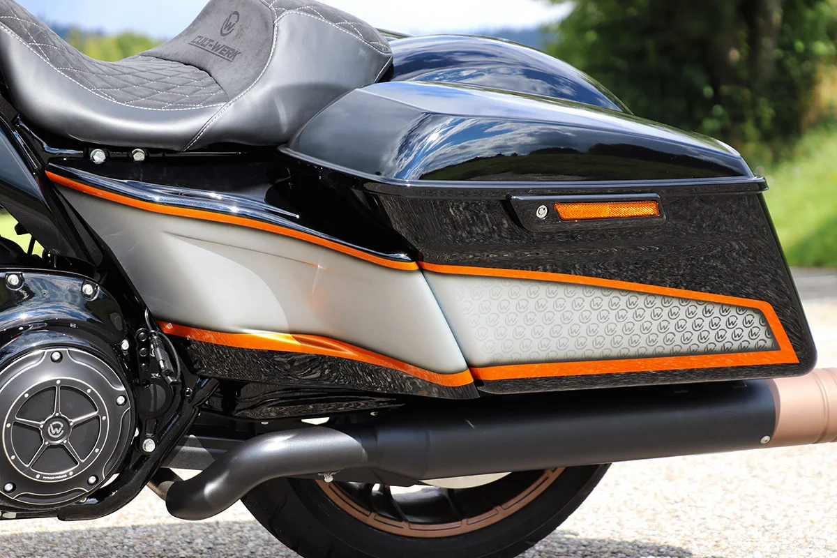 Side Cover Set CUSTOM (suitable for Harley-Davidson models: Touring ST 2022 & 2023)